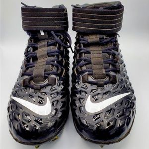 Nike Force Savage Varsity Black Football Cleats Mens Size 13